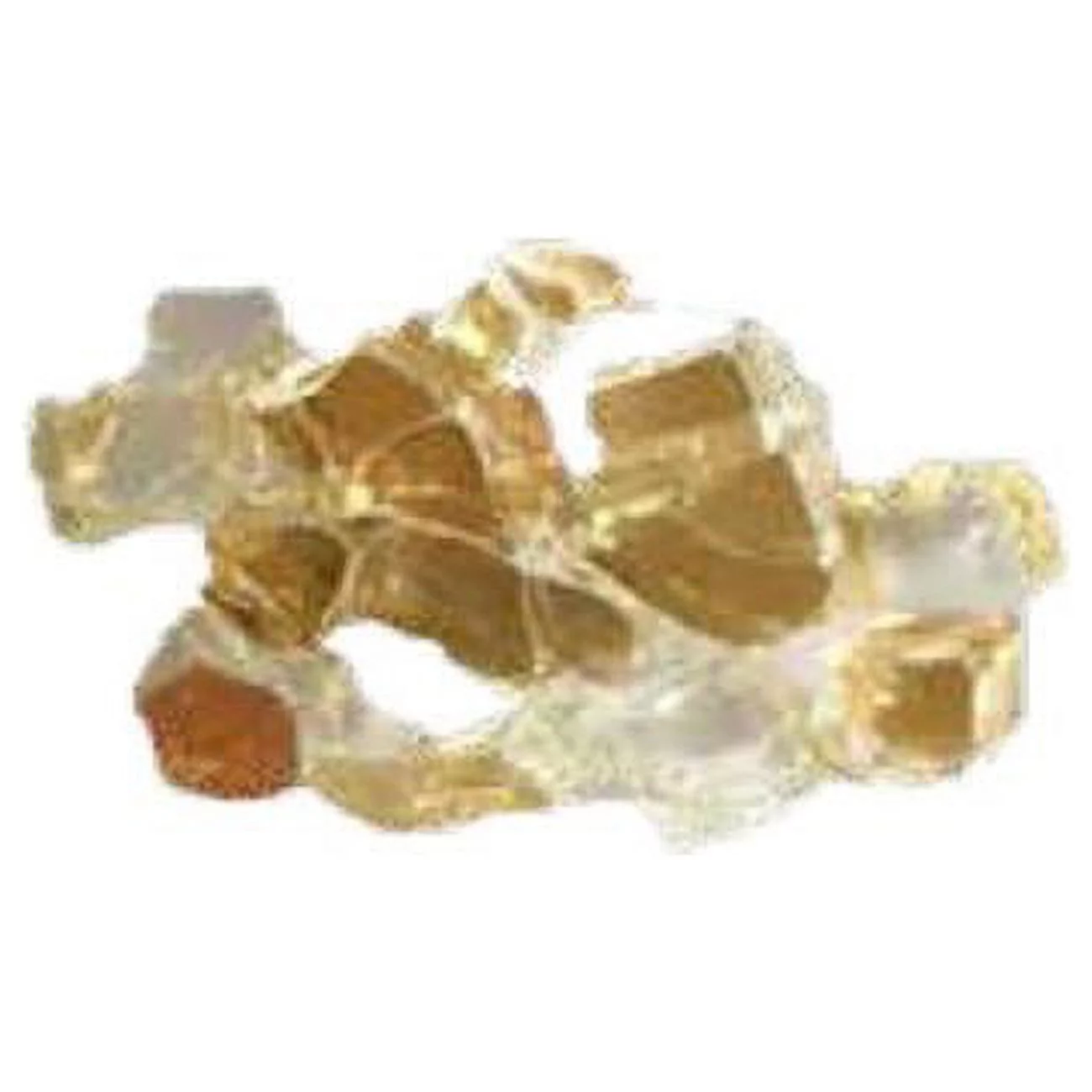 Dagan RG-GOLD 0.5 in. Reflective Fire Glass, Gold