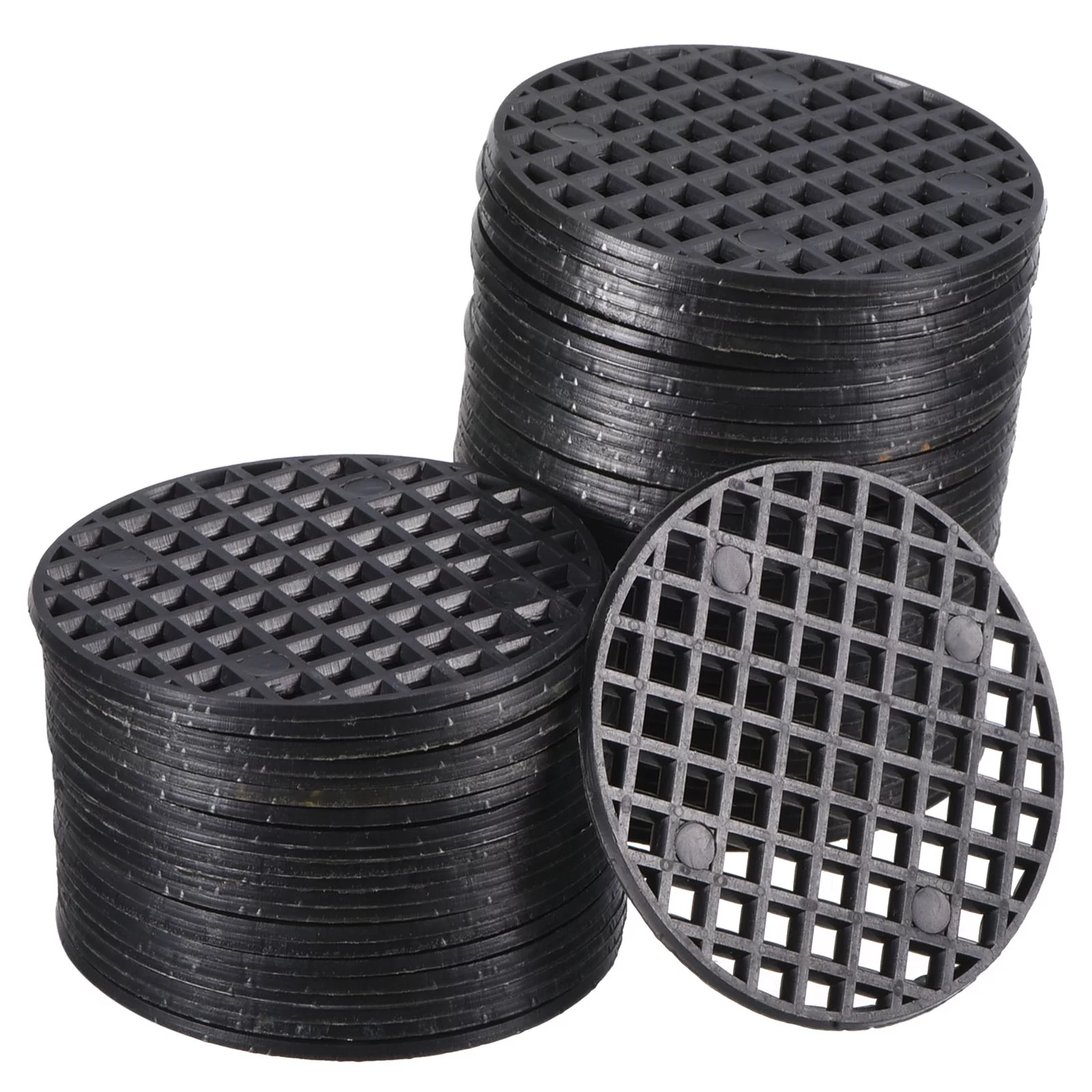 Uxcell Flower Pot Hole Mesh Pad, 60Pcs 1.8