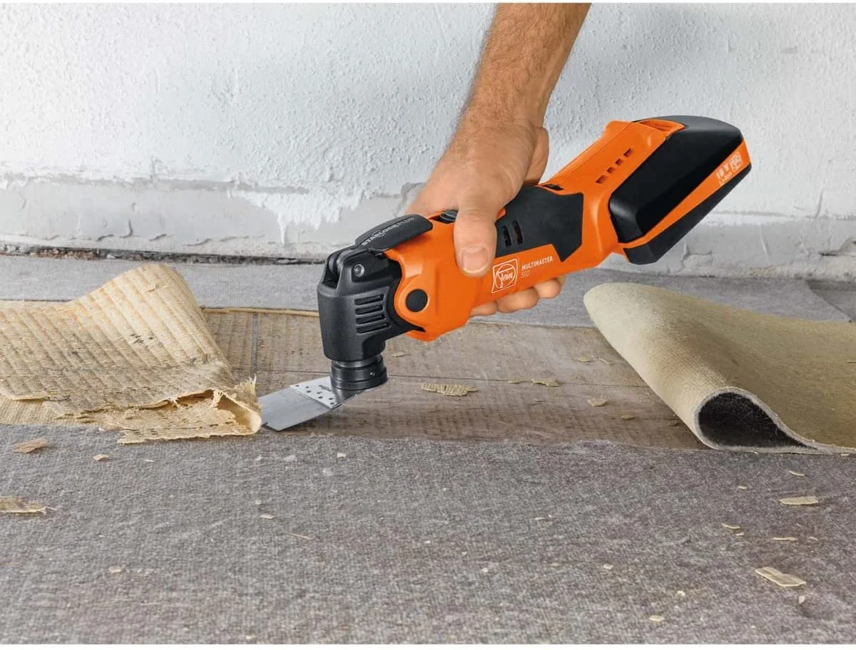 Multimaster AMM 500 Plus Top Oscillating Kit With Quickin System - Starlockplus Mount, 18V, 4 Ah Li-Ion, 11,000-18,500 OPM - 71293361090