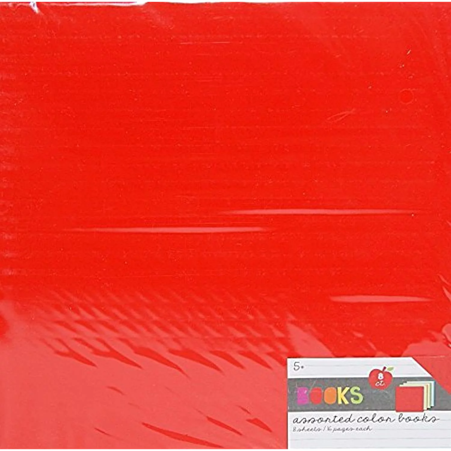 Horizon Classroom Educational Miniature Colorful Blank Books - 8 Ct