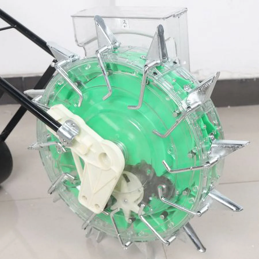 Hand-push Roller Seeder Garden Corn Soybean Fertilizer Manual Peanut Planter