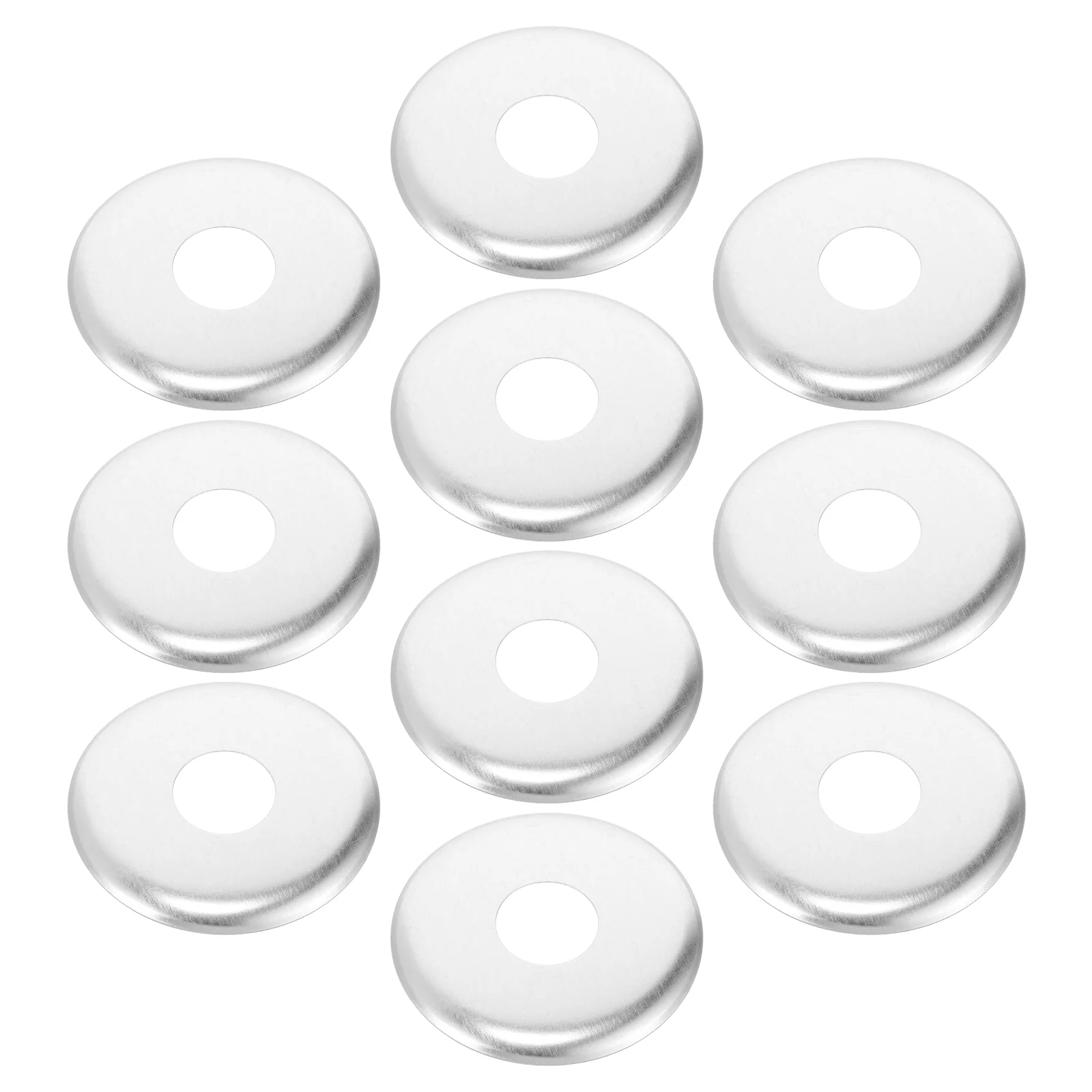 10pcs Fire Sprinkler Cover Plate 1/2 Inch Sprinkler Escutcheon Replacement Cover