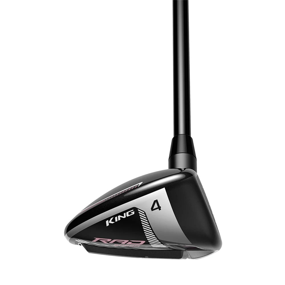 New Lady Cobra King RadSpeed Black / Pink 4 Hybrid 21° UST Recoil 450 ESX