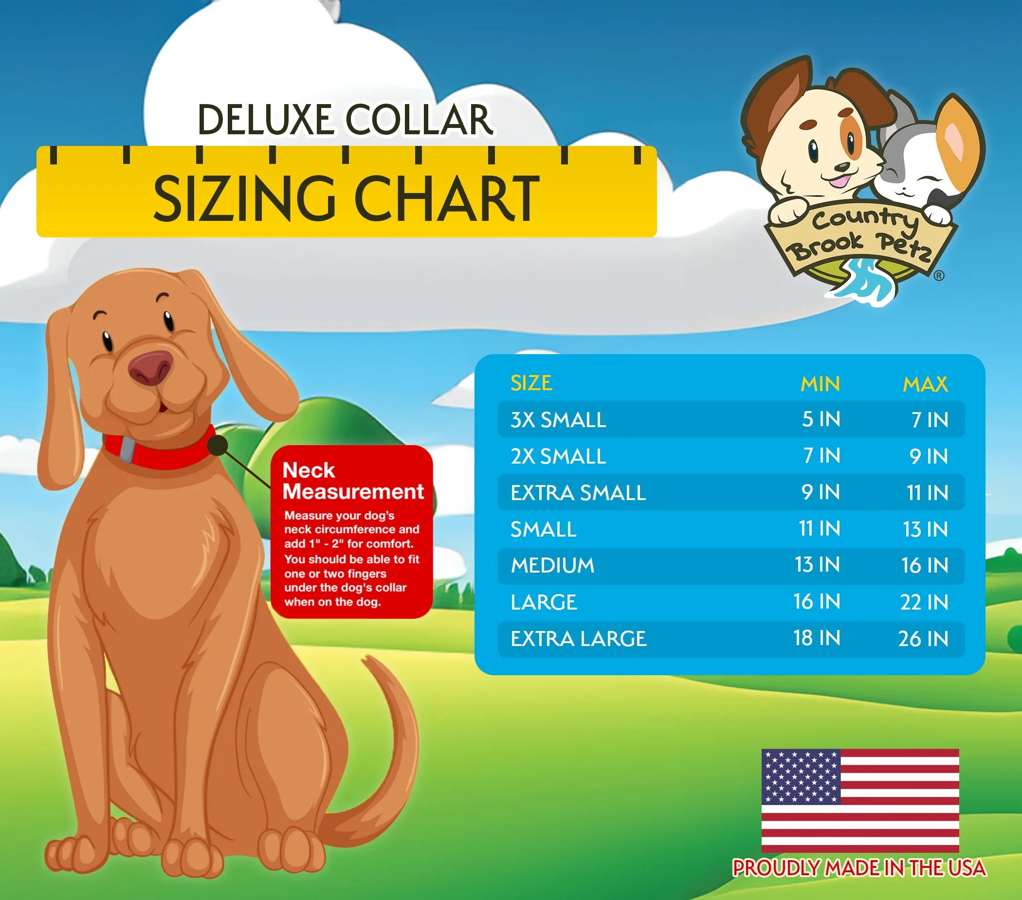 Country Brook Petz® Deluxe Watercolor Butterflies Dog Collar - Made In The U.S.A., Extra Small