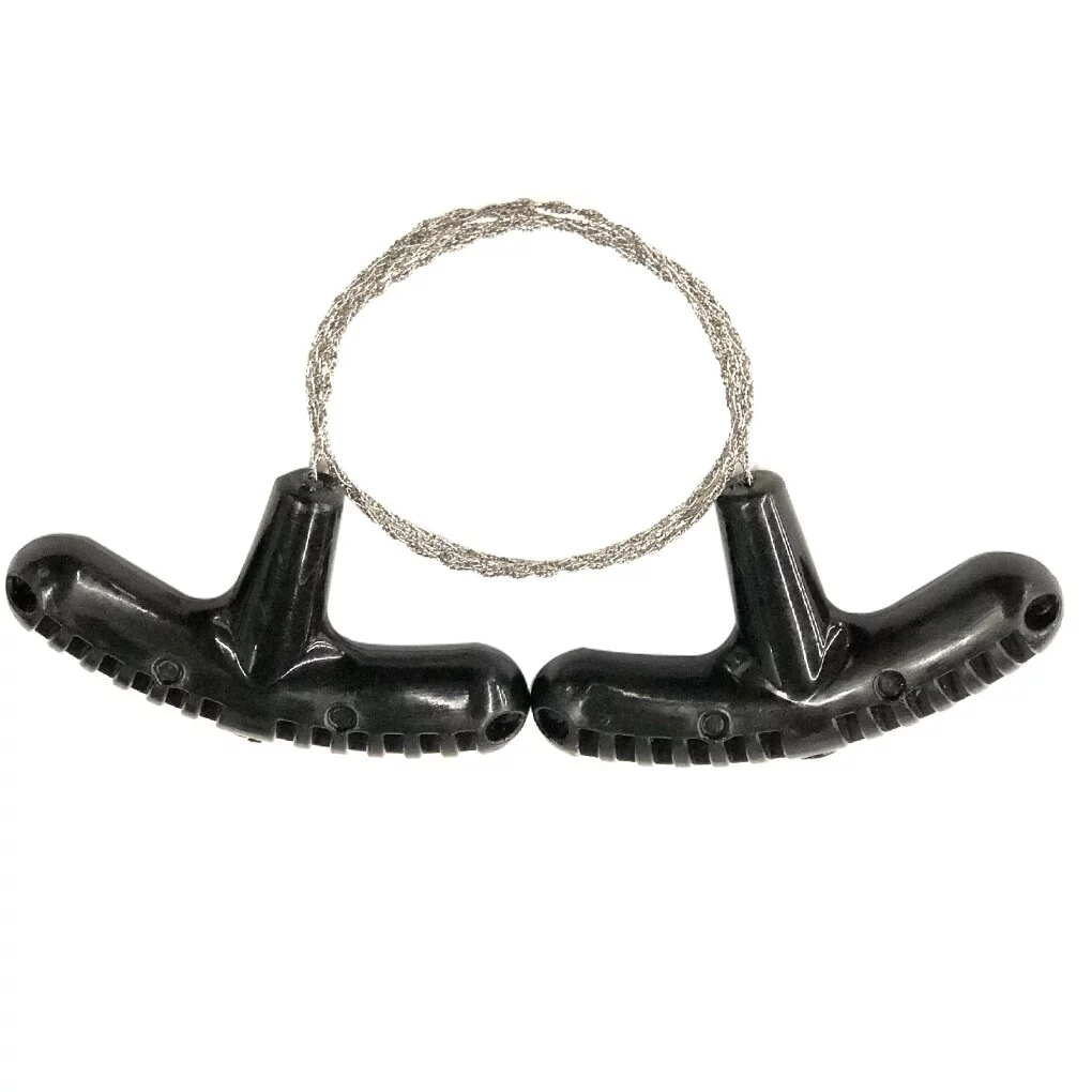 Rinhoo Outdoor Rope Chain Saw Stainless Steel Wire Chainsaw Hand Portable Saw for Camping Hiking Survival
