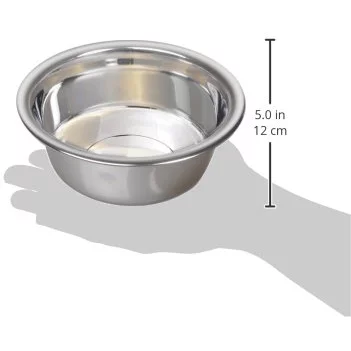 Van Ness Medium Lightweight Stainless Steel Bowl, 32oz