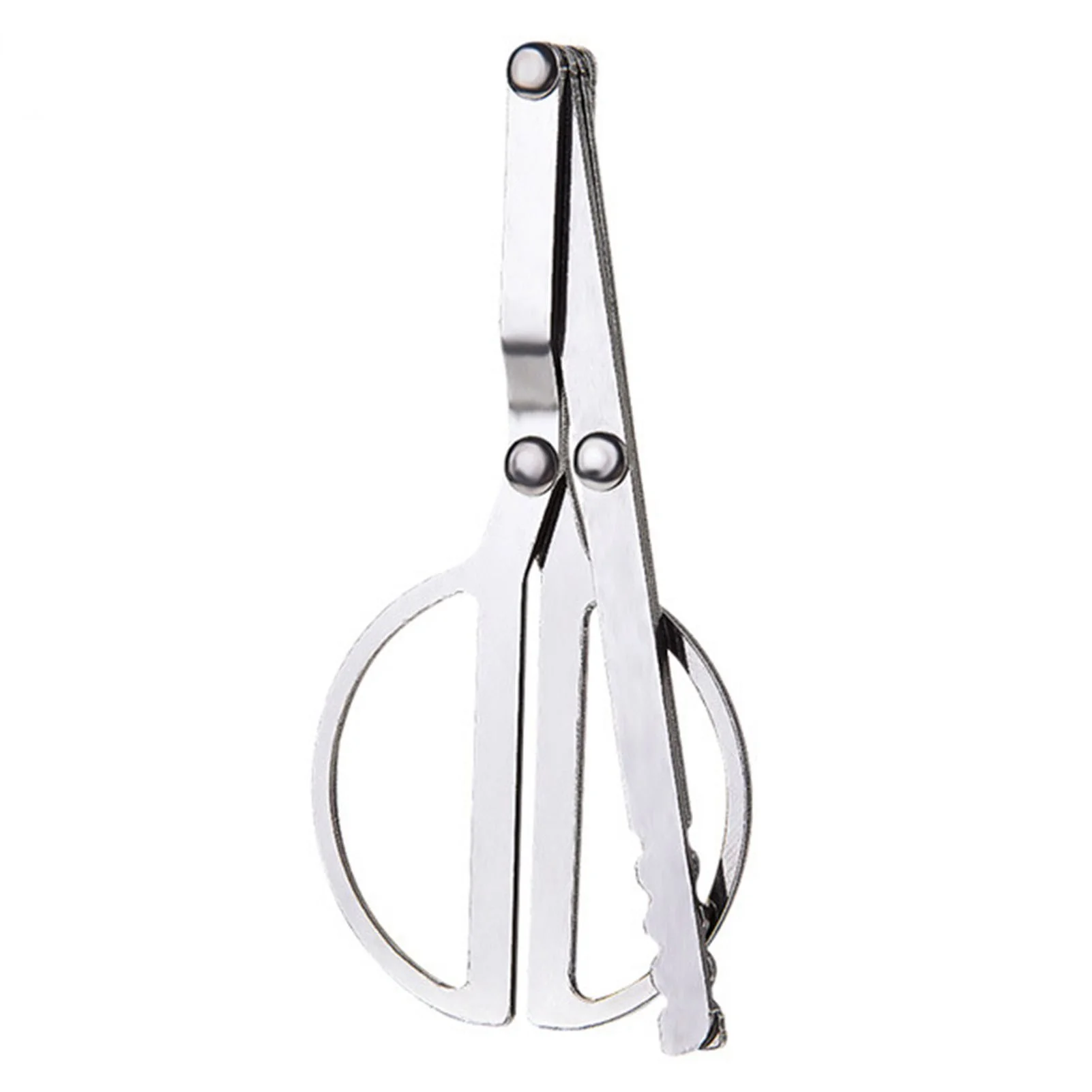 Nimomo Pinzas De Leña Plegables para Exteriores con Pinzas De Chimenea De Acero Inoxidable Dentadas Antideslizantes para Estufa Fire Pit Grill Chimenea Interior Fogata