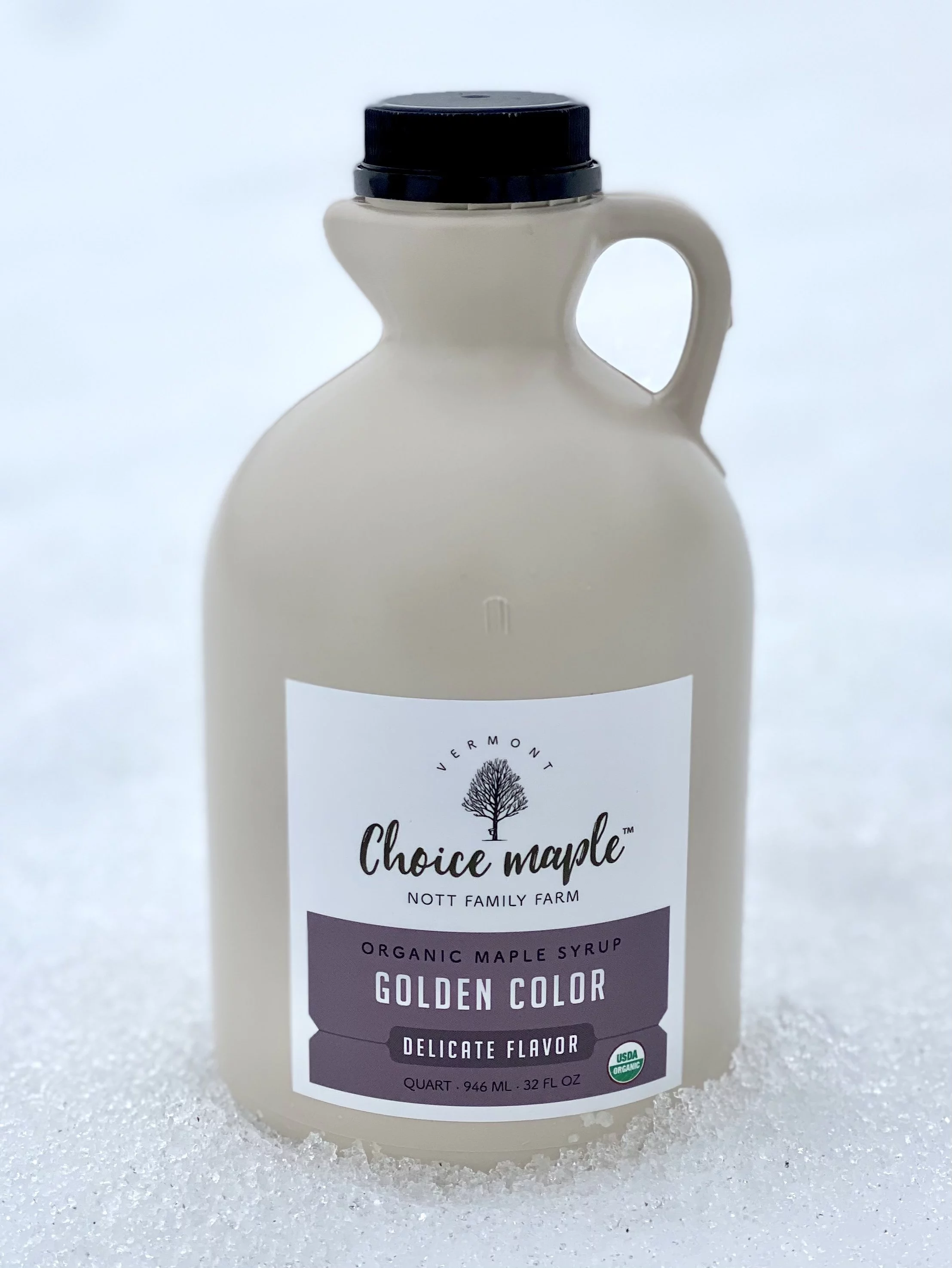 Choice Maple, Organic Vermont Maple Syrup, One Quart