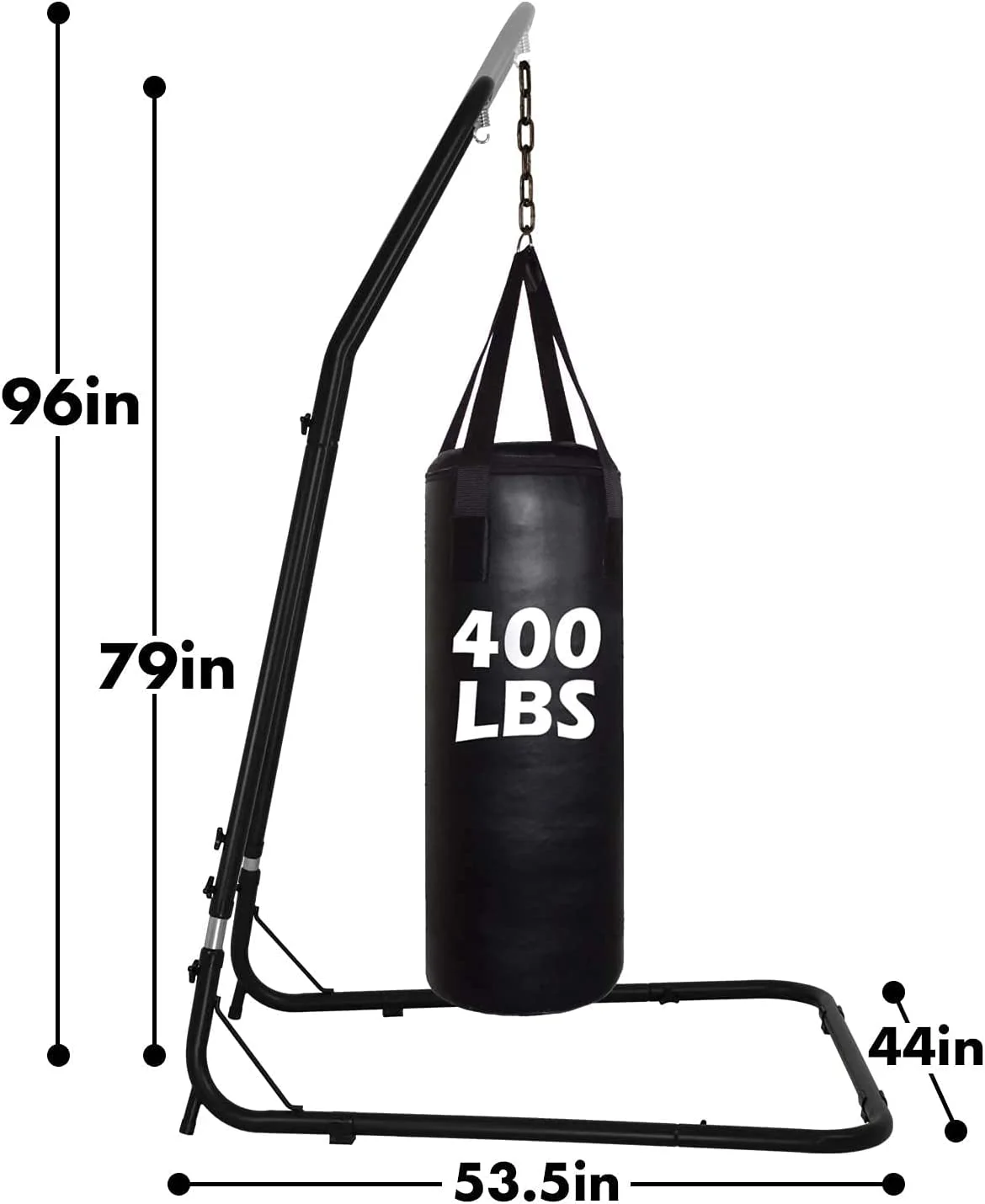 Hammock Stands Hammock Chair Stands Outdoor Solid Steel Heavy Duty Stand Only Construction for Hanging Hammock Air Porch Swing Chair Indoor（Stand Only）