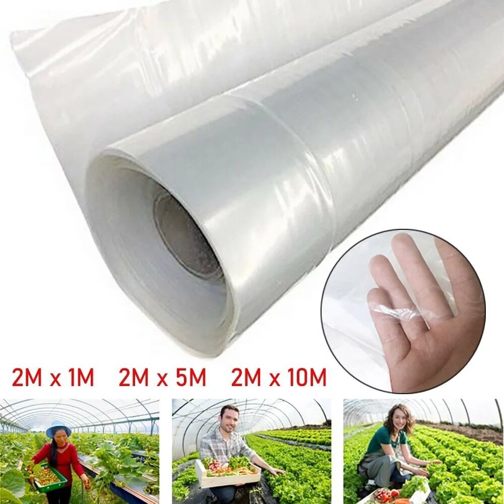 PVC-Greenhouse Film Replacement Clear Plastic Sheeting Roll-Polythene Cover AU