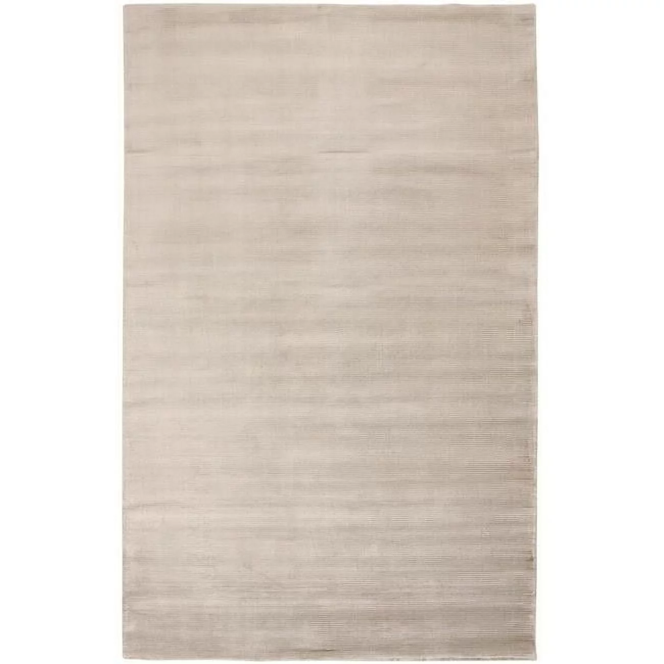 HomeRoots  10 x 13 ft. Ivory & Taupe Hand Woven Distressed Rectangle Area Rug - Ivory and Taupe