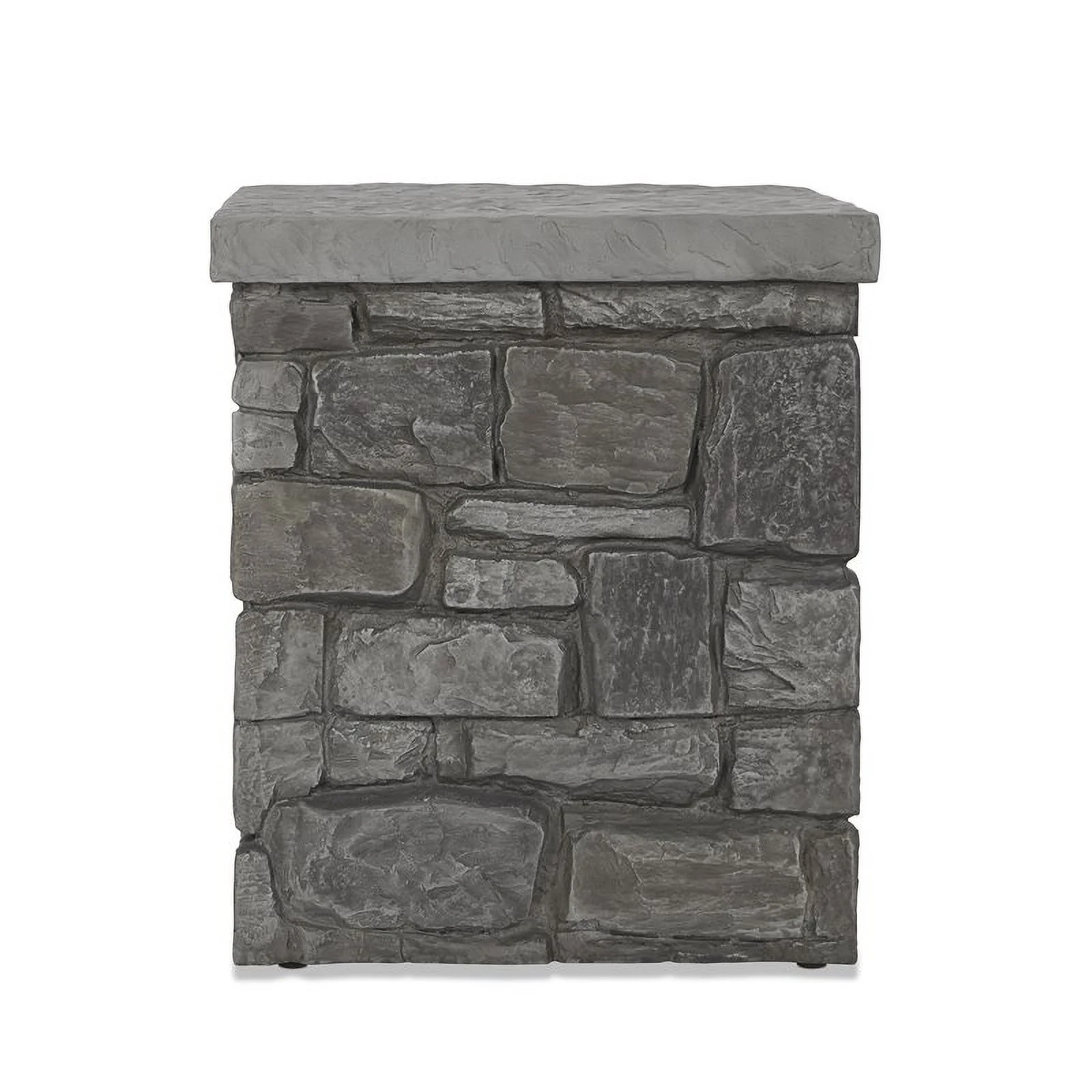 Home Square 2-Piece Set with Propane Fire Table & Tank Cover