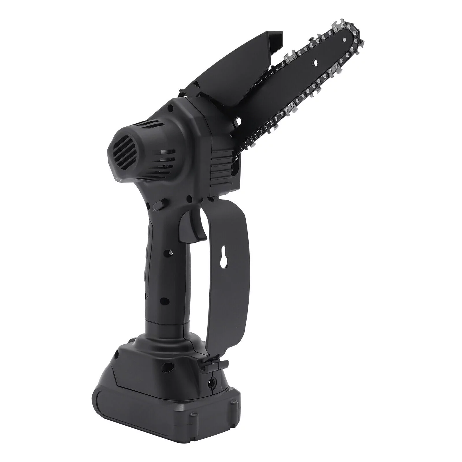 Electric Multi-Angle Pole Chain Saw Trimmer Chainsaw Pruner W/ Battery & Charger