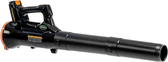 Open Box Scotts Power Tools LB22020S 20-Volt Cordless Electric Turbo Leaf Blower - Black