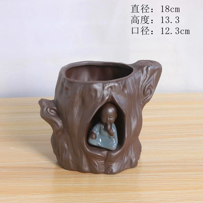 Ceramic Succulent Planters Wholesale - Bulk Succulent Pots for Green Plants - Desktop Planters