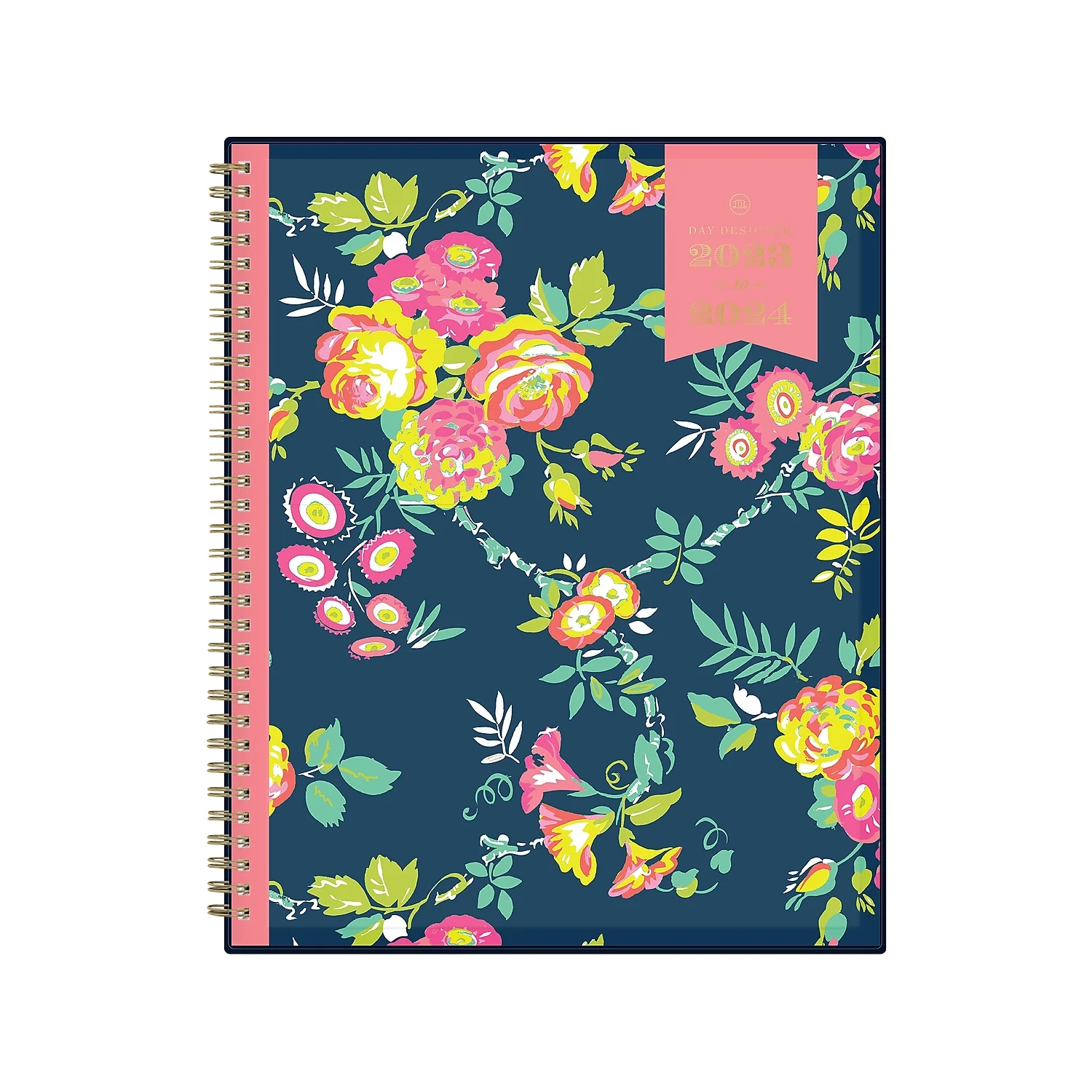 2023-2024 Weekly Monthly Planner, 8.5x11, Day Designer for Blue Sky, Peyton Navy