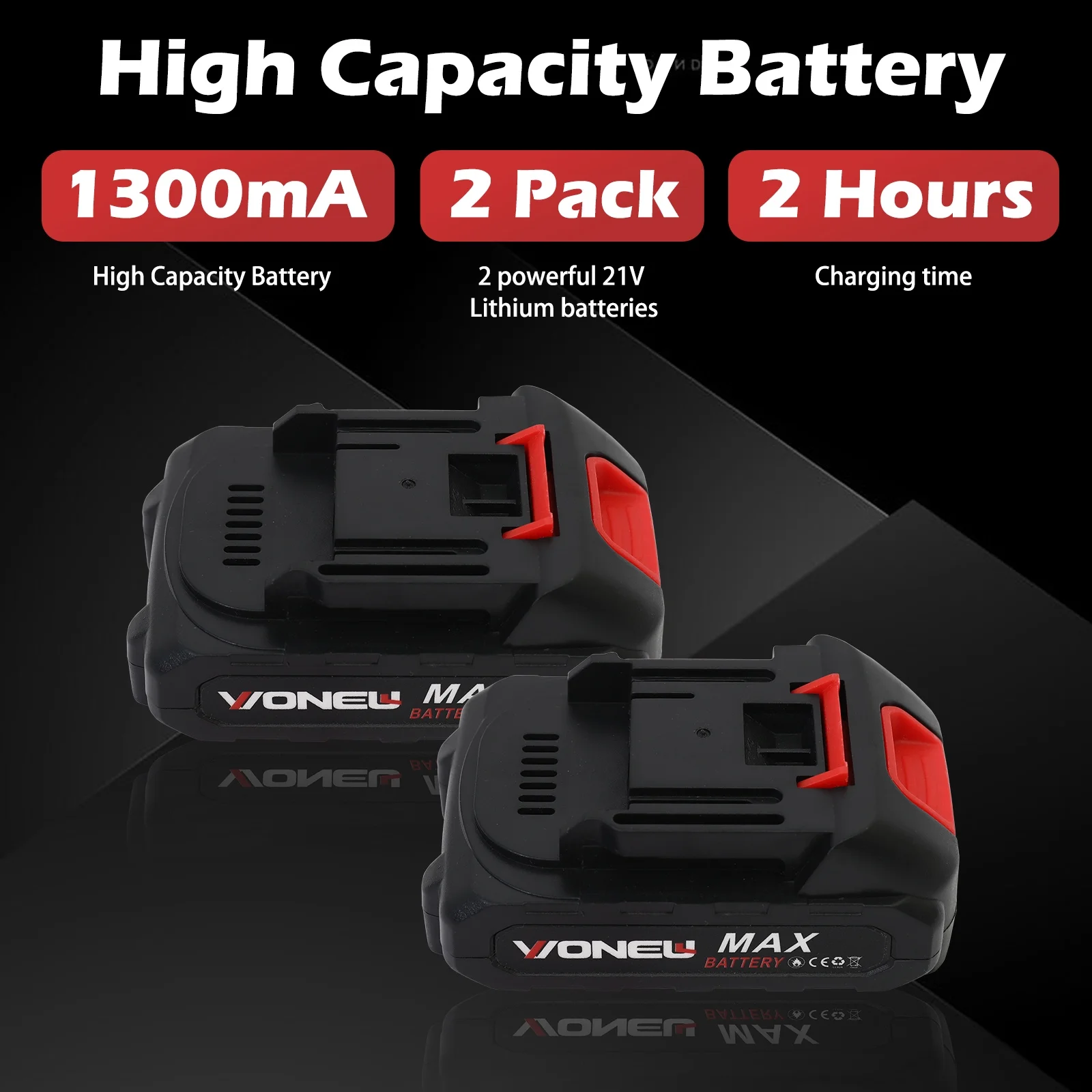 24V 650W Lawn Mover Electric Grass Trimmer Cordless With Batteries, Battery Weed Eater, Electric Weed Wacker, Lawn Mower Cordless Pruning Cutter Weed Wacker Garden Trimming Tool, Black