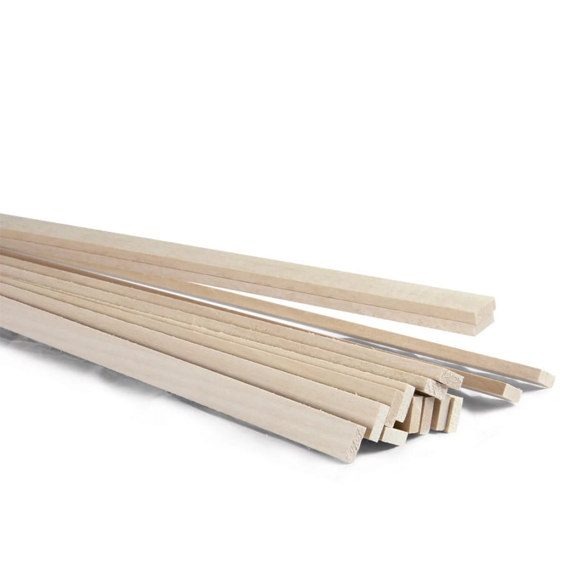 Midwest Products Basswood Strips - 15 Pieces, 3/16