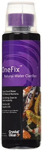 Airmax Ecosystems Cc021-8 Crystalclear, 8 -ounce, Onefix Pond Cleaner