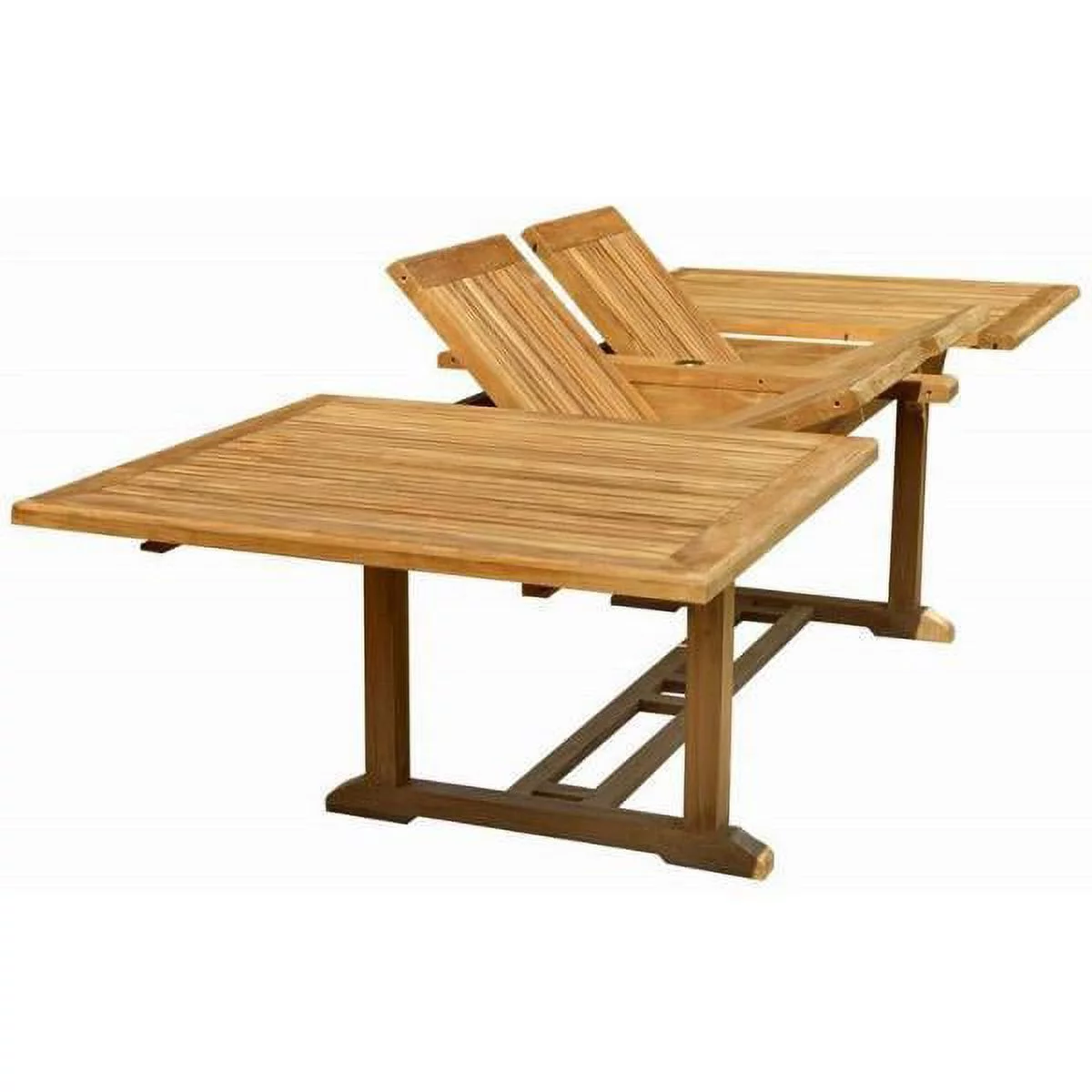 Anderson Teak  117 in. Valencia Rectangular Double Extension Table