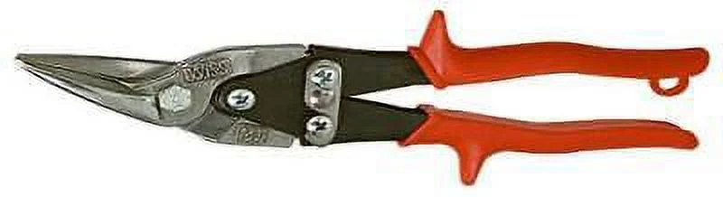 1 PC Crescent Wiss 9-3/4 in. Stainless Steel Left Compound Action Aviation Snips 18 Ga. 1 pk