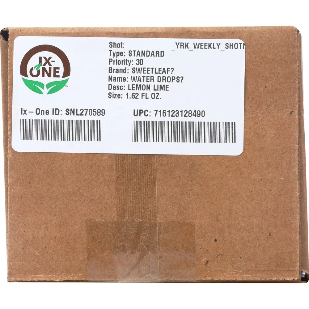 SweetLeaf Water Drops Lemon Lime Stevia Water Enhancer, 1.62 Fluid Ounce -- 12 per Case.