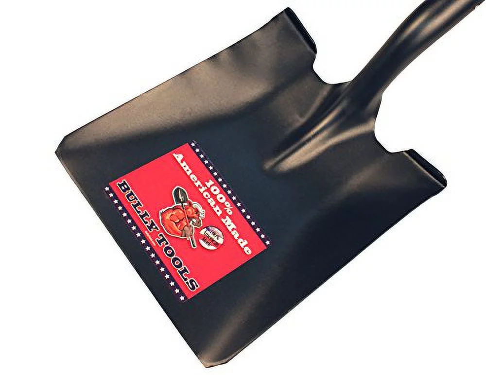 62510 14 Ga. Square Point Shovel.  Fiberglass Long Handle.