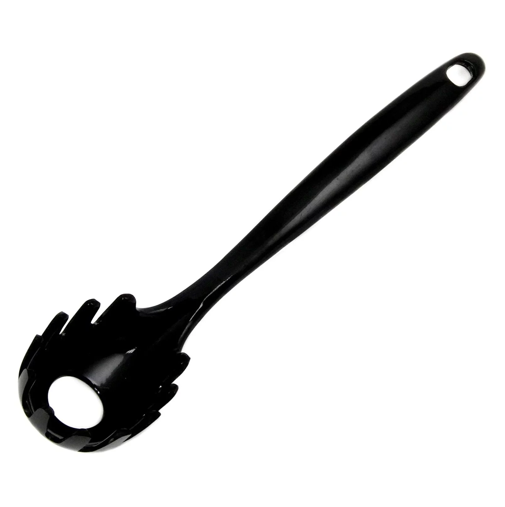 Chef Craft Melamine Spaghetti Fork Kitchen Utensil - Black