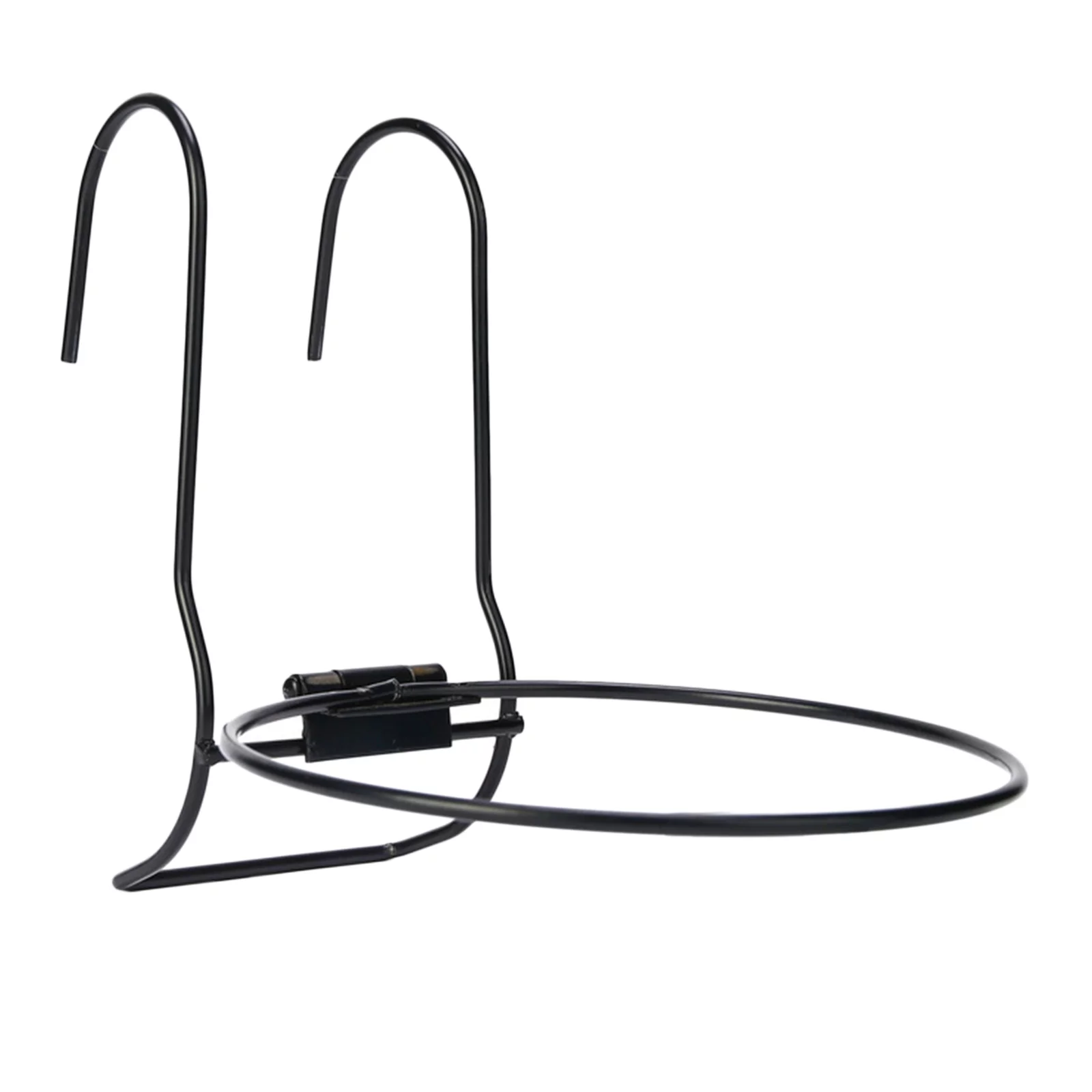 Metal Fence Flower Pot Mounted Iron Planter Hooks Hanger Balcony