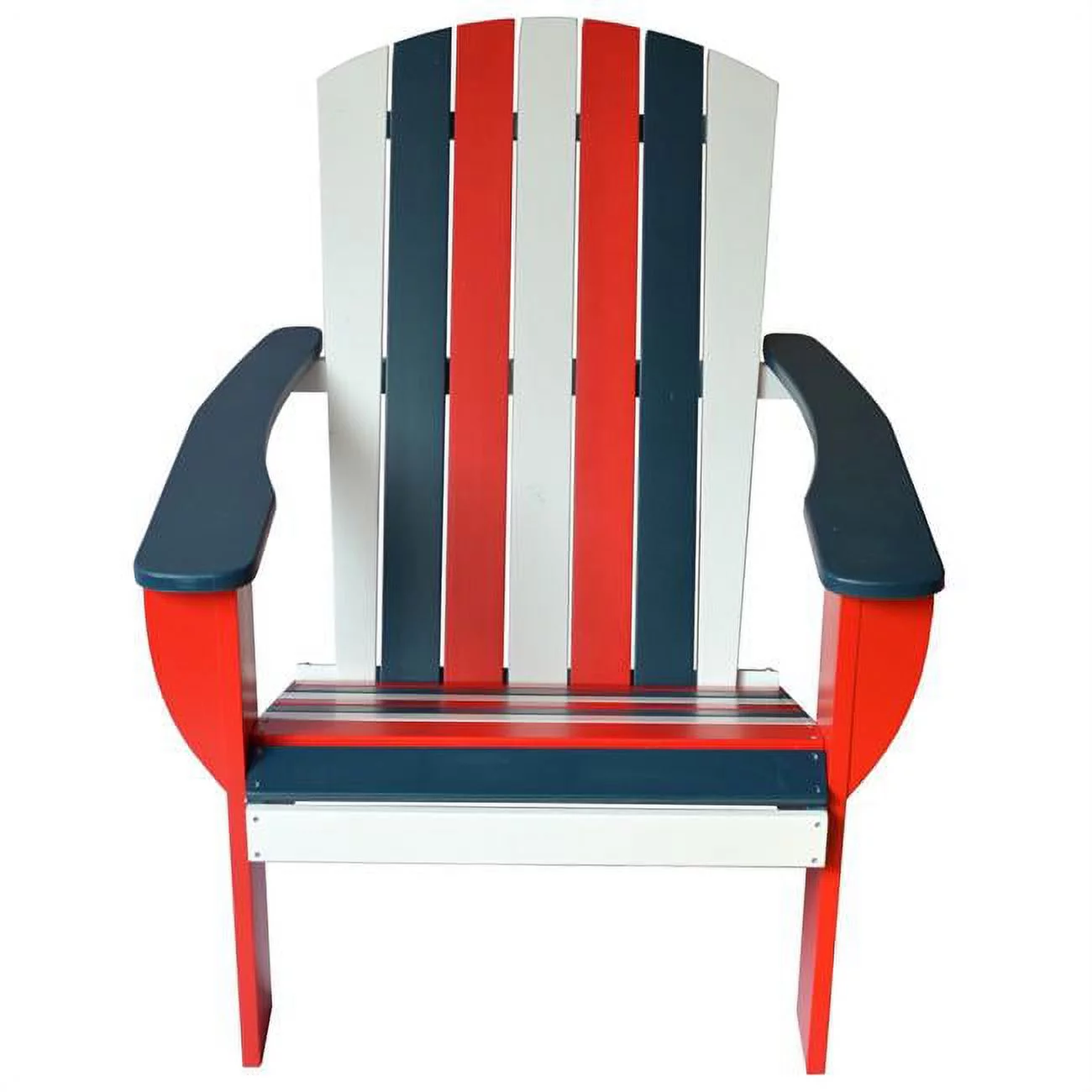 RSI    Riverstone Solid Cedar Adirondack Extra Wide Chair with build in bottle opener &  matching folding table   - Spirit of America