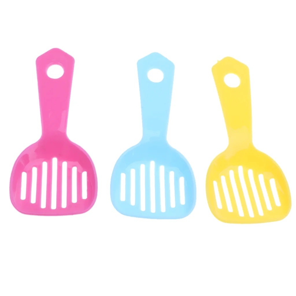 5x Hamster Gerbille Scooper Poo Shovel Bath Shovel 10x4.5cm Easy to Clean