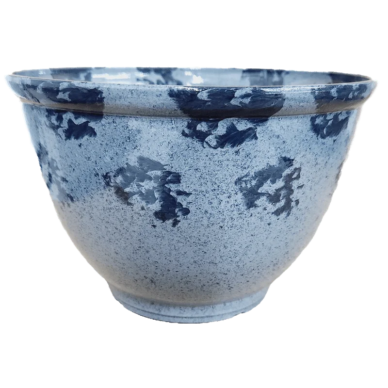 New Rust Glaze Plastic Planter, 8in