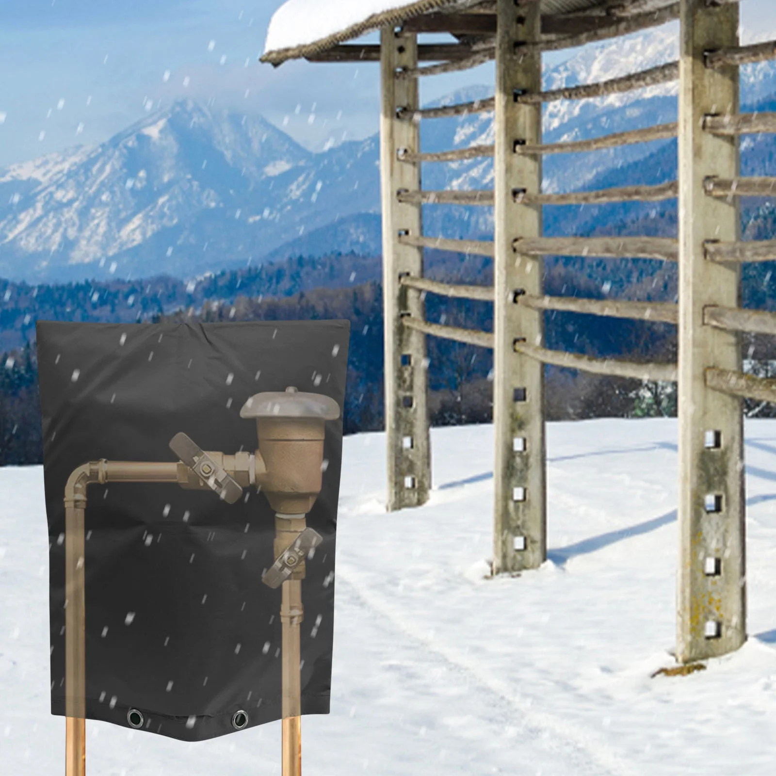 Kcavykas Summer Savings up to 65% Off Backflow Preventer Pipe Insulation Cover Irrigation Sprinkler Insulated Pouch Water Well Pump Covers and Sprinkler Covers 30Wx24H Inch