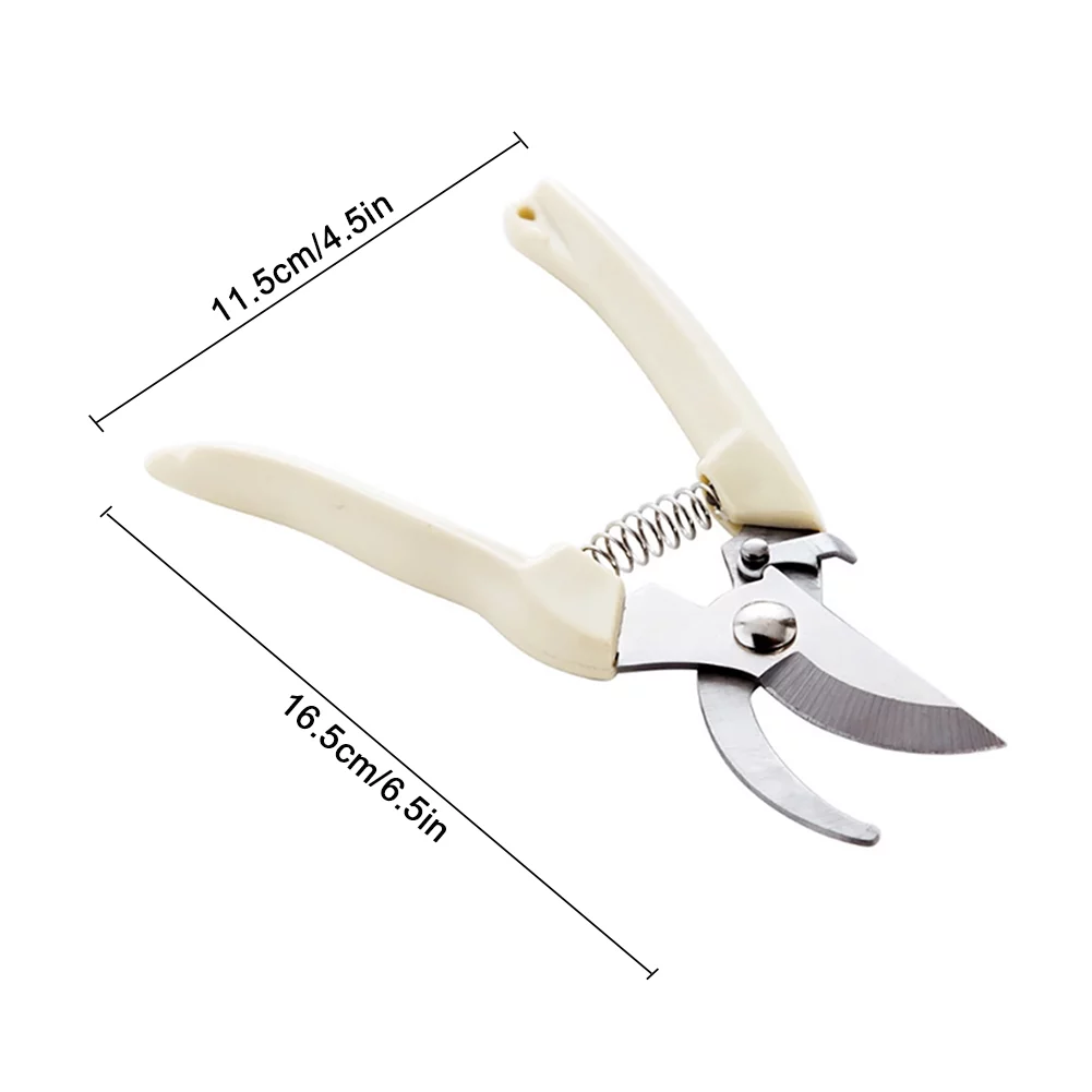 Verdant Touch Stainless Steel Anti Slip Gardening Pruning Shear Scissor Stainless Steel Anti Slip Gardening Pruning Shear Scissor Cutting Tools Set Pruner Tree Cutter Home Tools