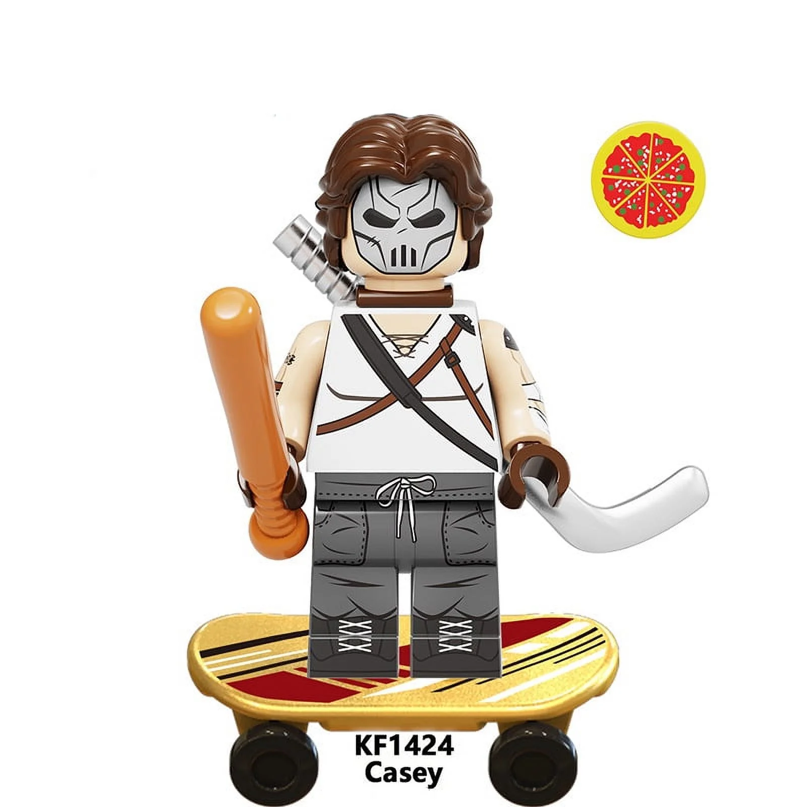 Teenage Mutant Ninja Turtles Mutant Mayhem Building Block Figure x 4 Sets C