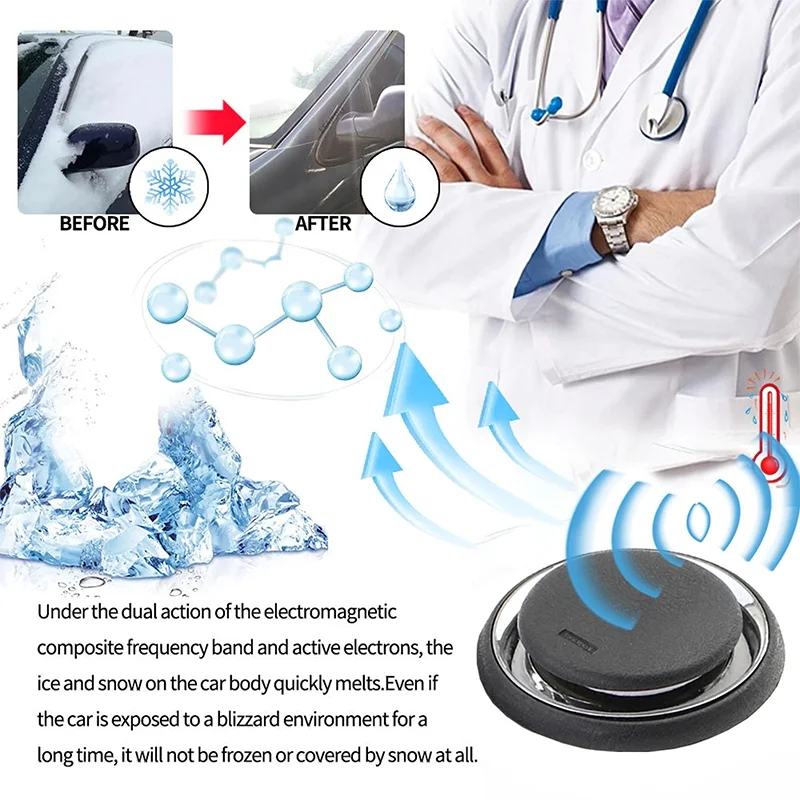 NEW Electromagnetic Molecular Interference Antifreeze Snow Removal Instrument