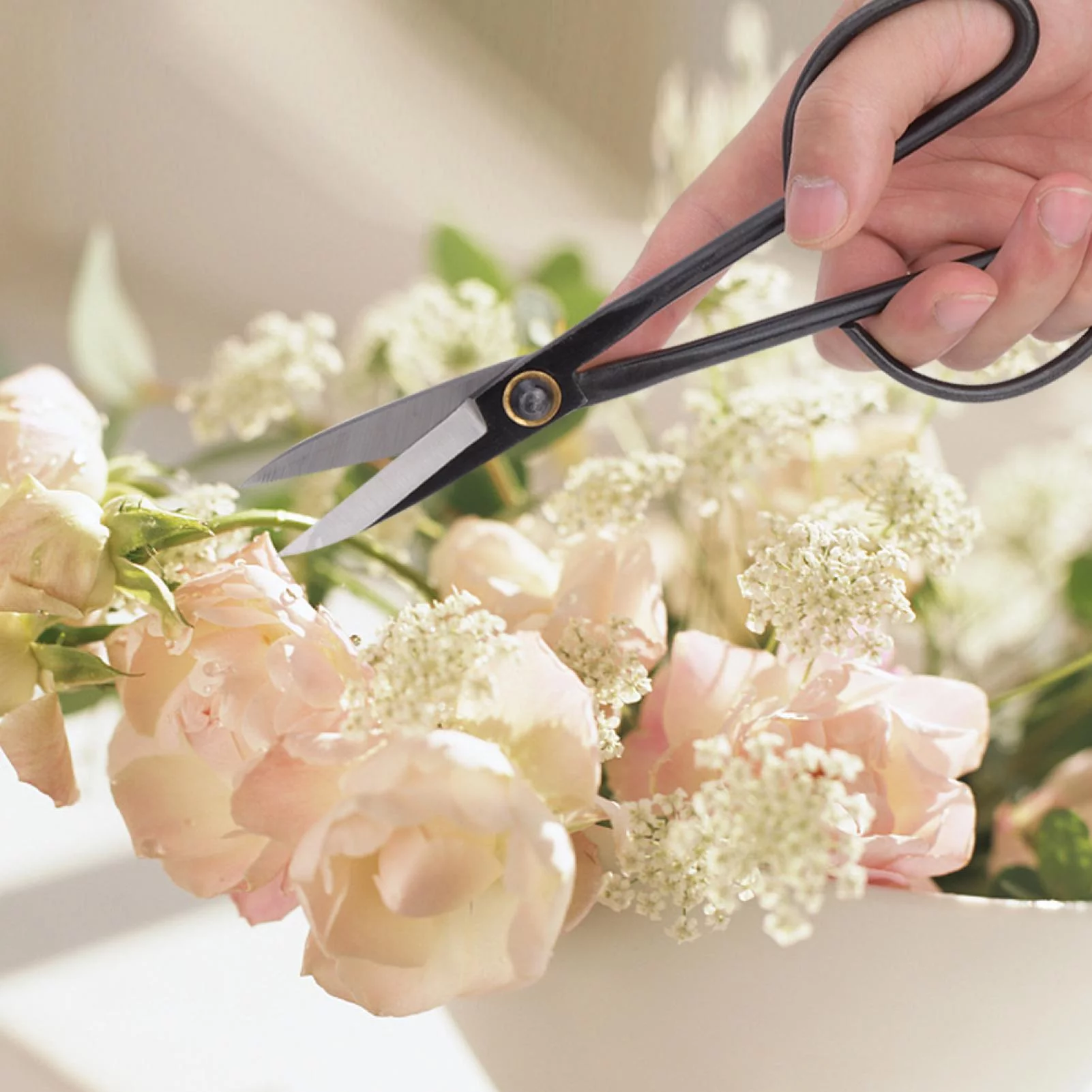 Strong Toughness Steel Bonsai Pruning Scissors Gardening Flower Arranging Tool for Plants and Harvest Herbs, Fruits or Vegetables(Small Branch Shears)