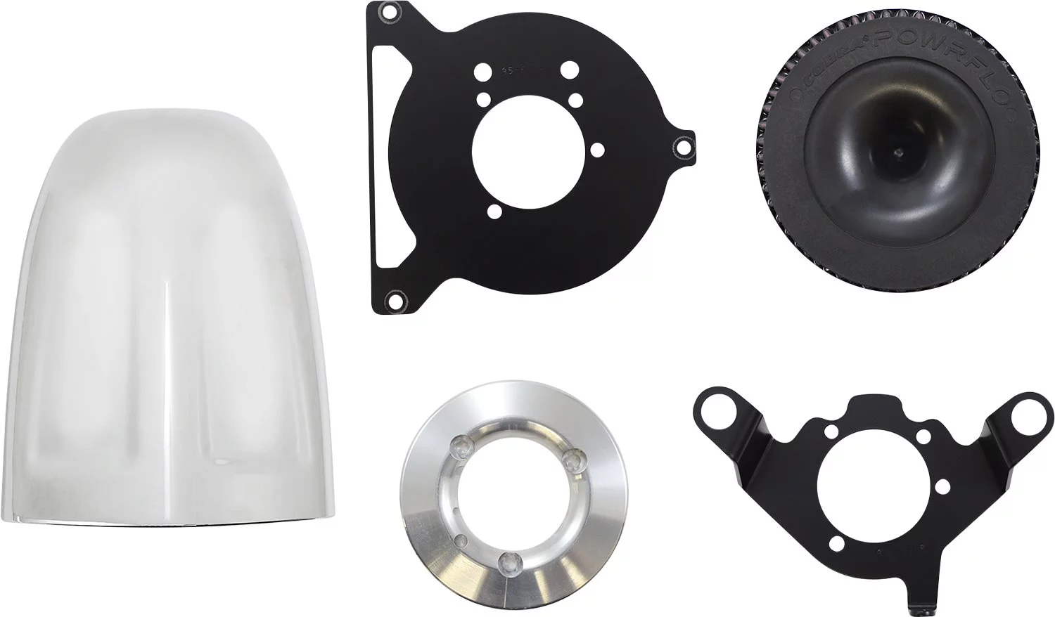 Cobra Chrome Powrflo Air Intake System (606-0102-SB)