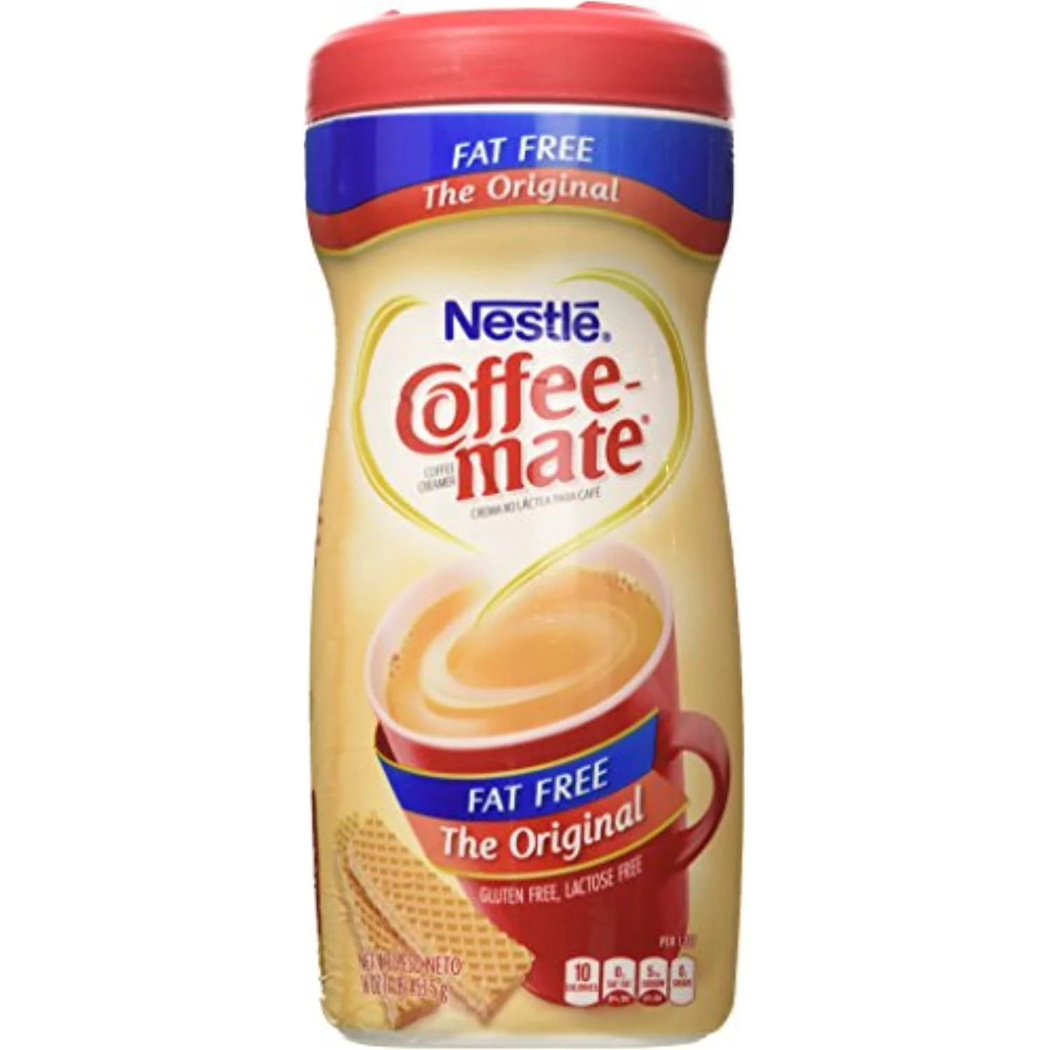 Nestle Coffee-Mate Fat Free Original Powdered Coffee Creamer 16 Oz (Pack Of 2)