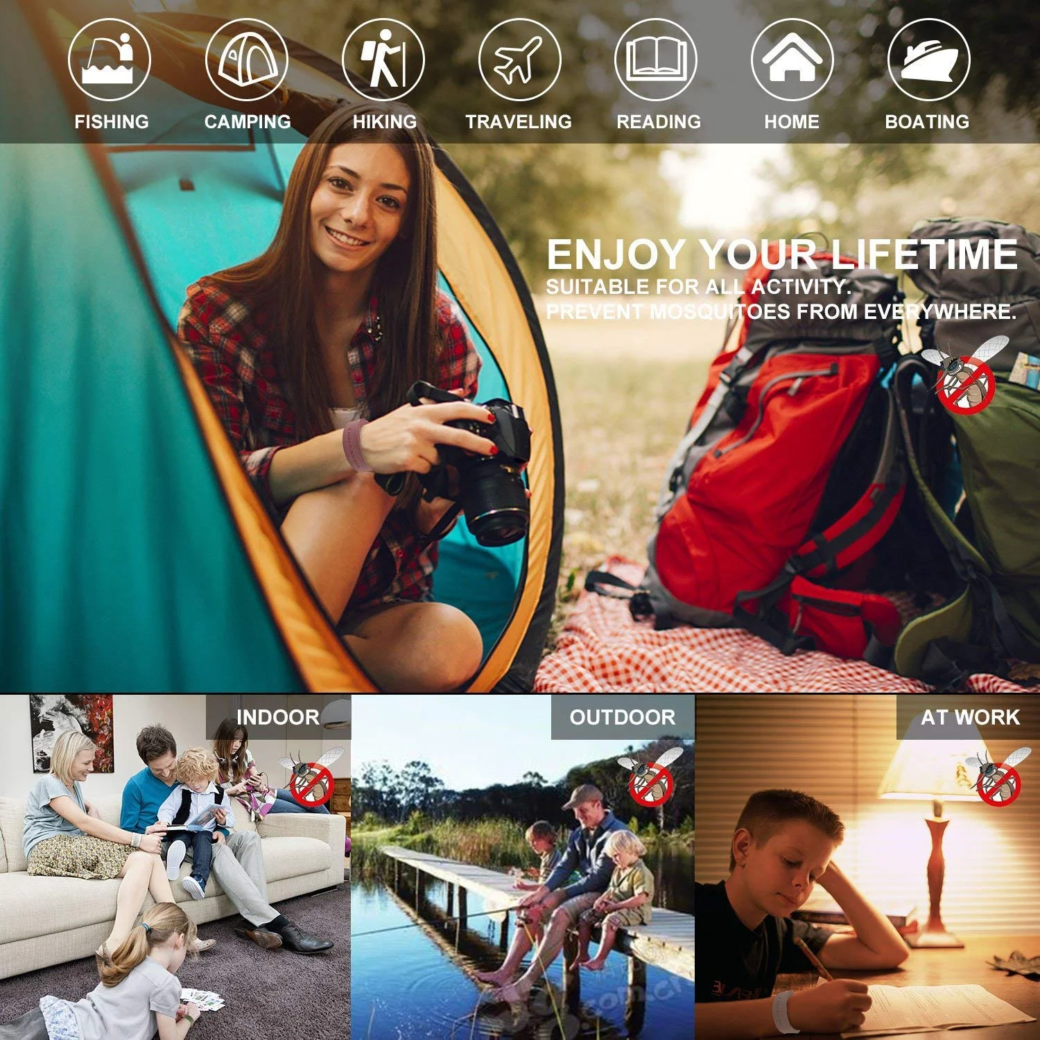 Bugaway Repel Spray Lemon Eucalyptus- All Natural Organic Essential Oil Spray Plus Frankincense Lavender, Lemongrass