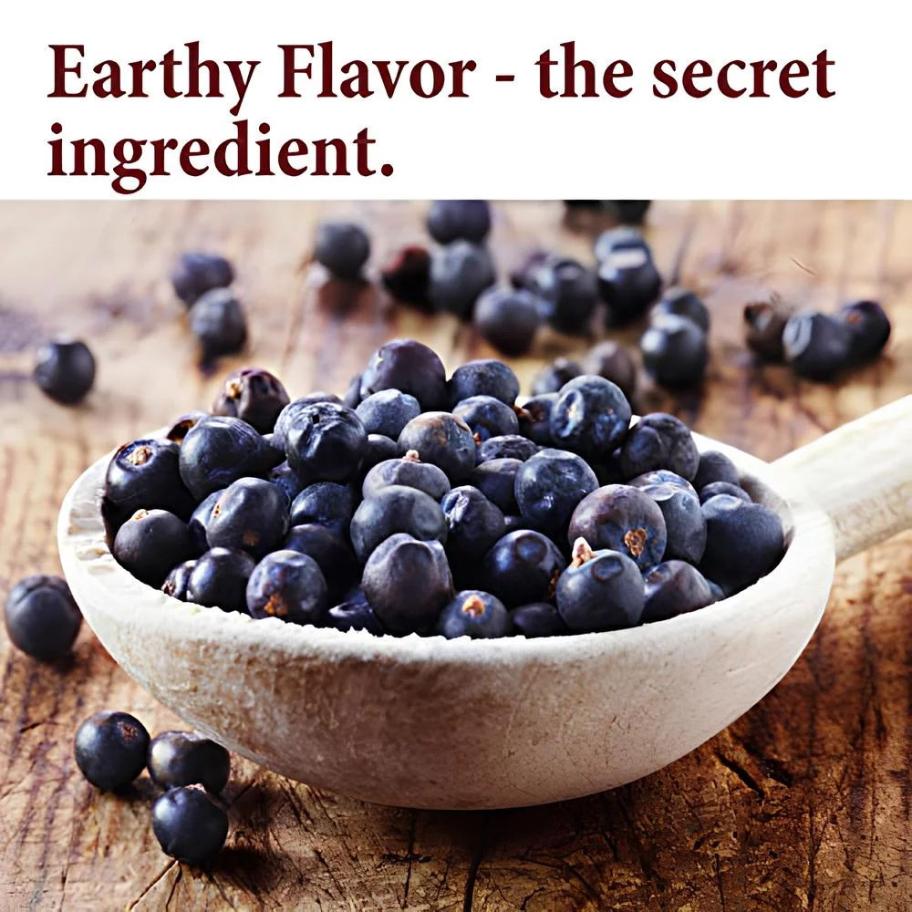 The Spice Way Whole Juniper Berries-All Natural 100% Pure European & American Cuisine-4 oz