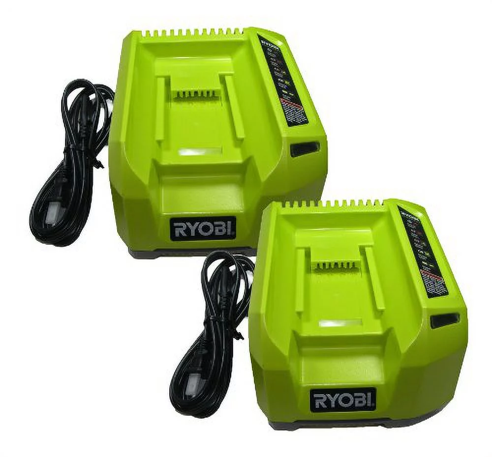 Ryobi RY40600 RY40200 40 Volt (2 Pack) Lithium-Ion Charger # 140181001-2PK