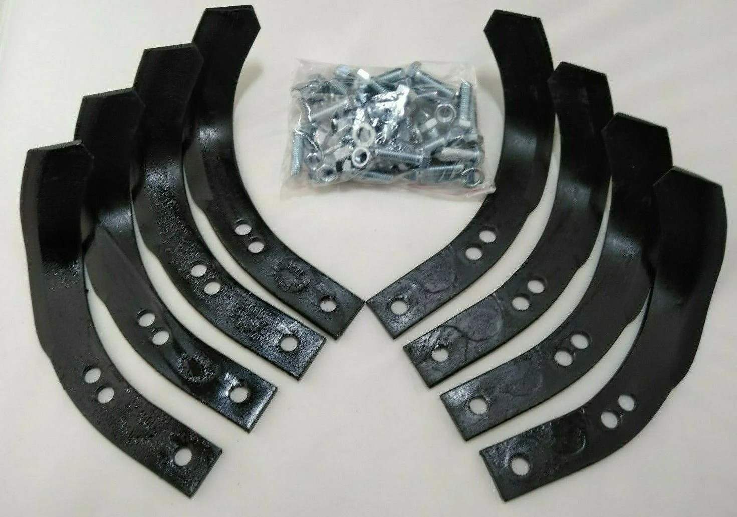 NEW TILLER TINES SET - FITS CRAFTSMAN, 6554J 4459J 4460J 6555J 8 TINES