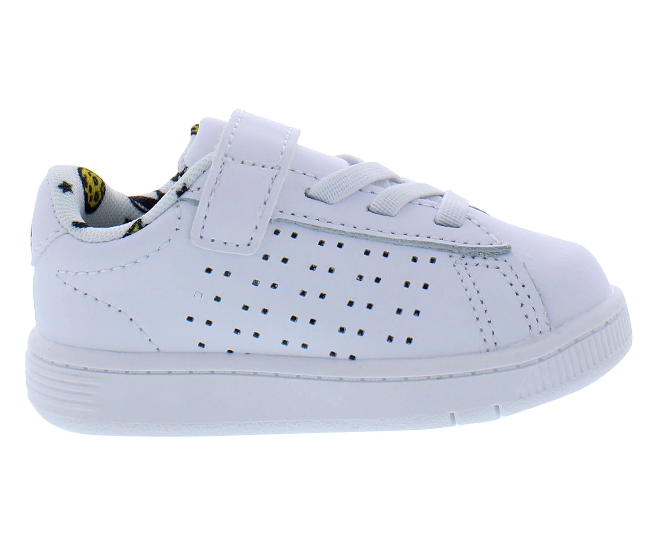 K-Swiss Court Casper VLC Infant/Toddler Shoes Size 5, Color: White/Rockets