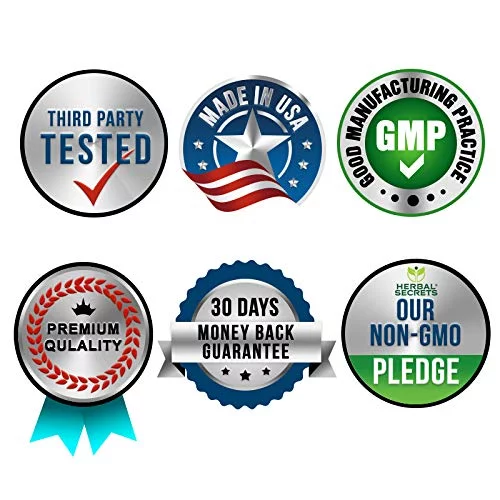 Herbal Secrets Fenugreek Seed Supplement - 610mg, 180 Veggie Capsules (Non-GMO) - Supports Cardiovascular Health - Promotes Sexual & Digestive Health -Supports Overall Health & Well-Being.