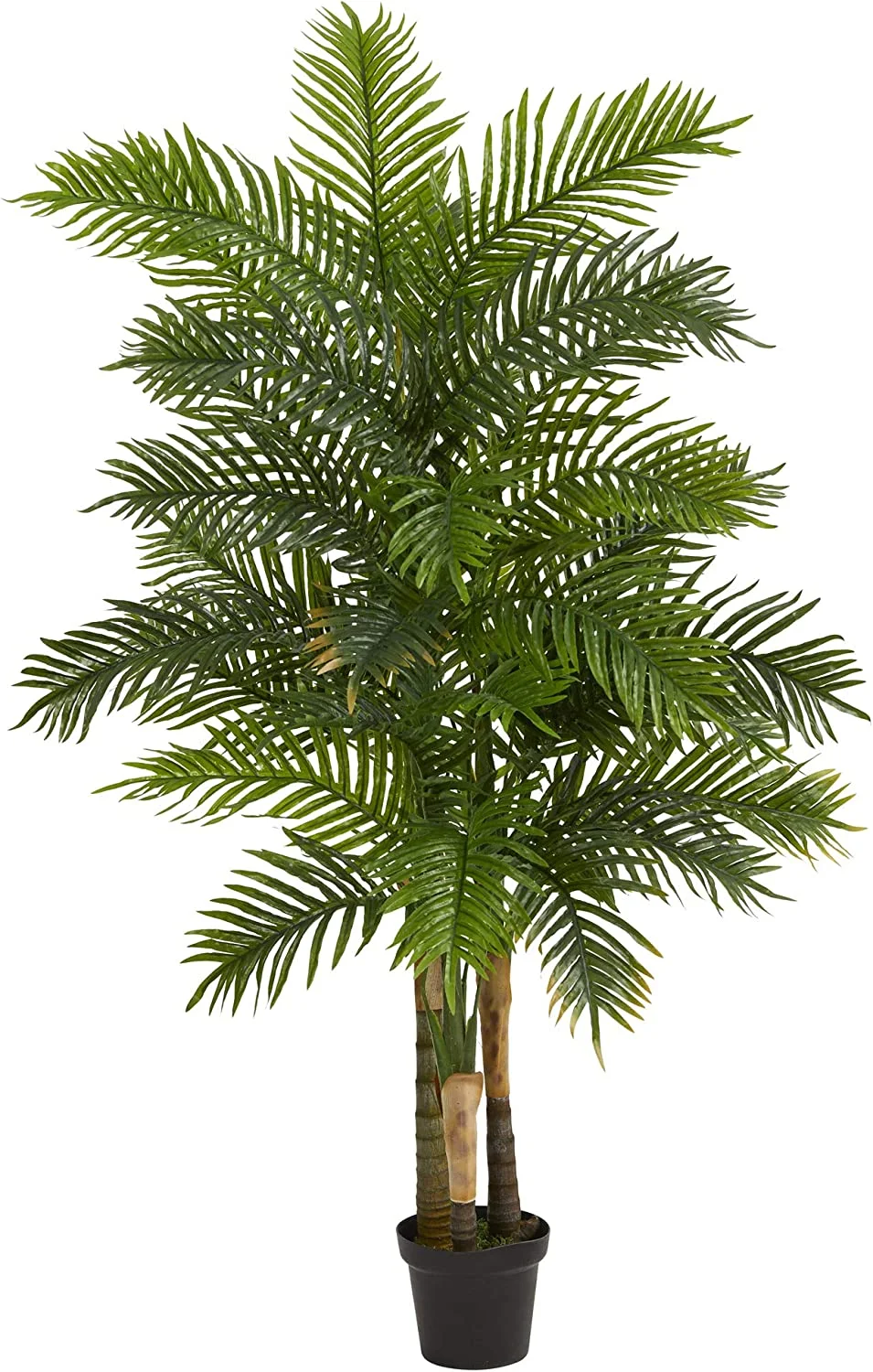 YANRUI 6ft. Areca Palm Artificial Tree (Real Touch)