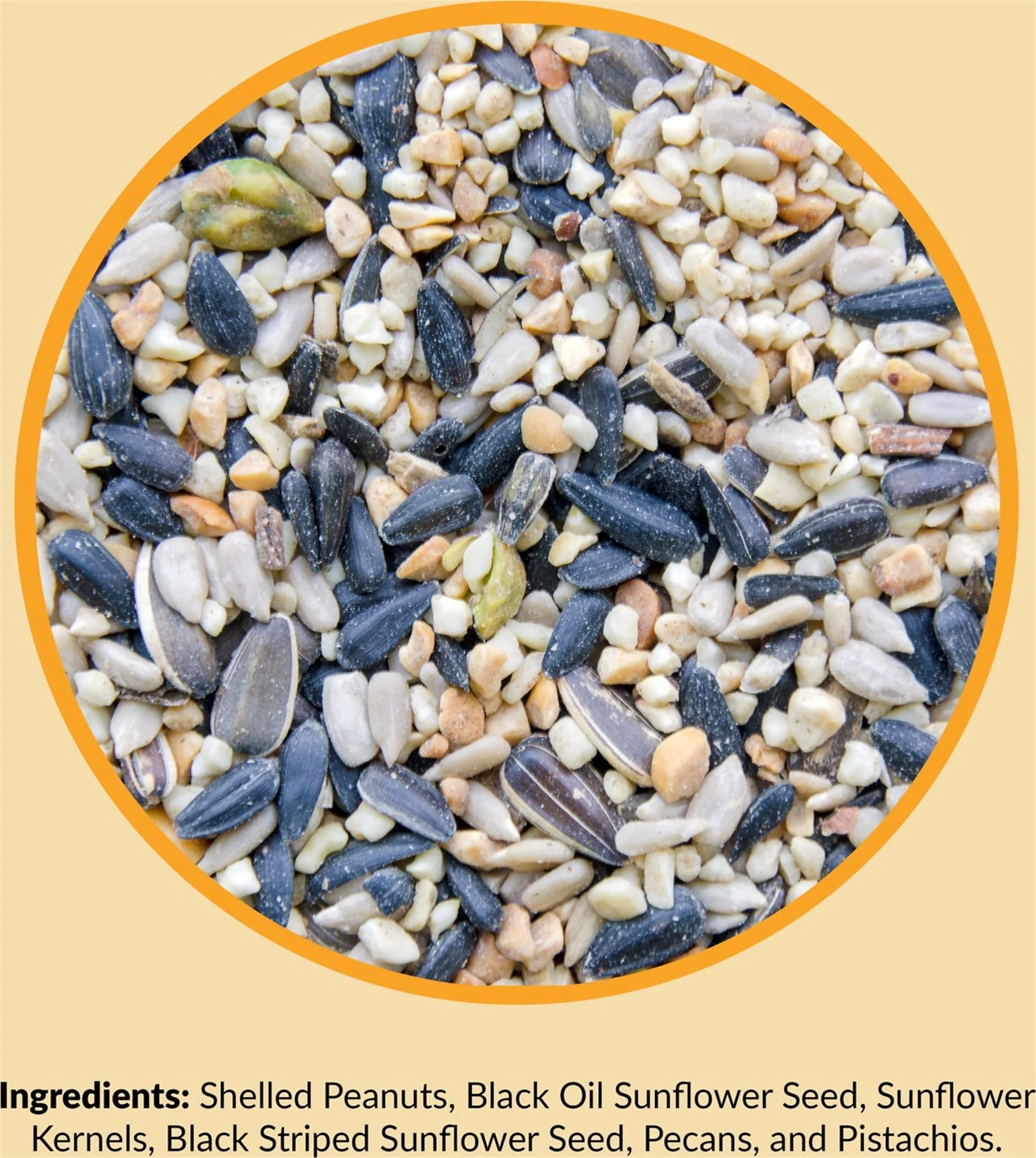 Lyric Chickadee Wild Bird Seed, Sunflower & Nut Bird Food Mix - 4 lb. Bag