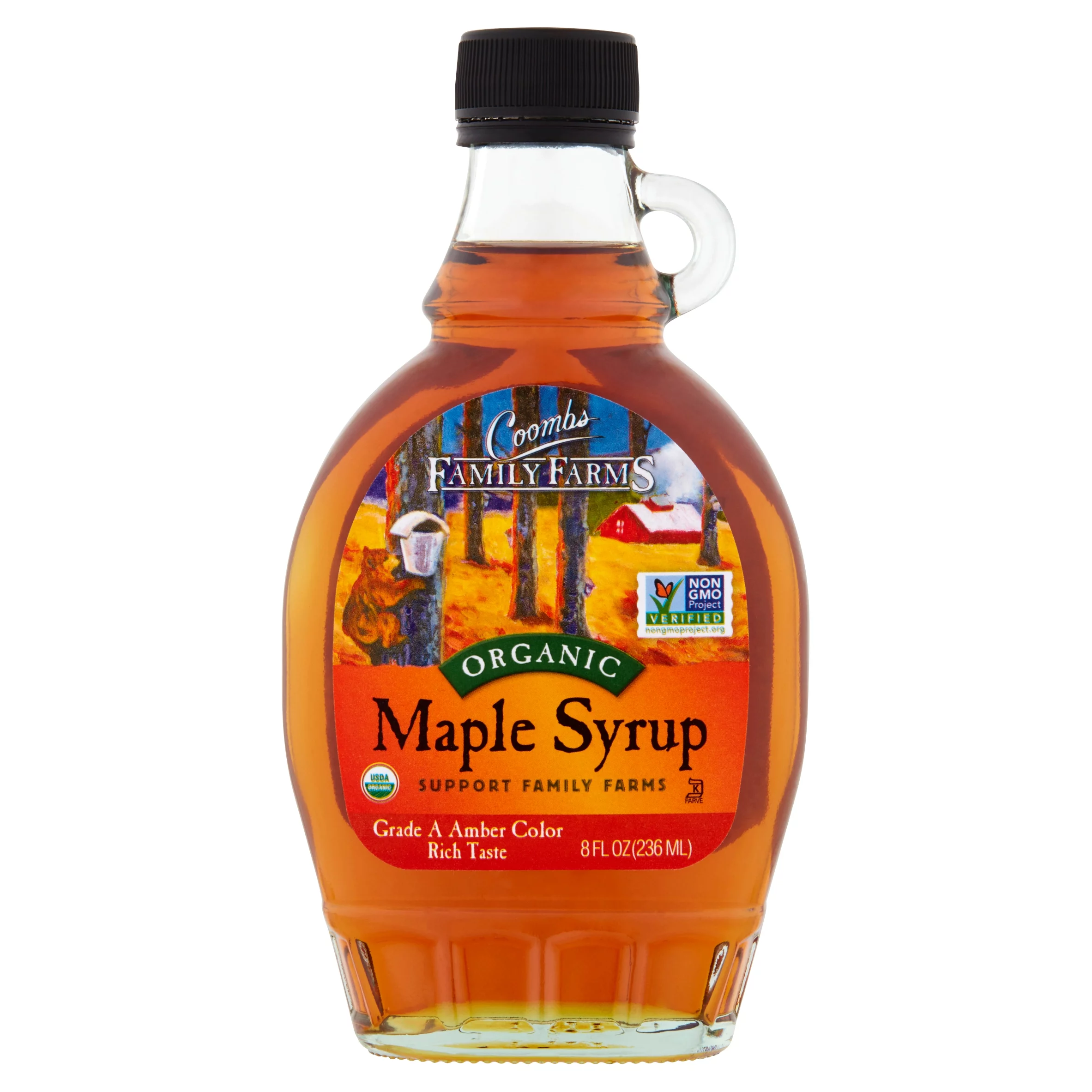 Syrup Maple Grd A Amb Org