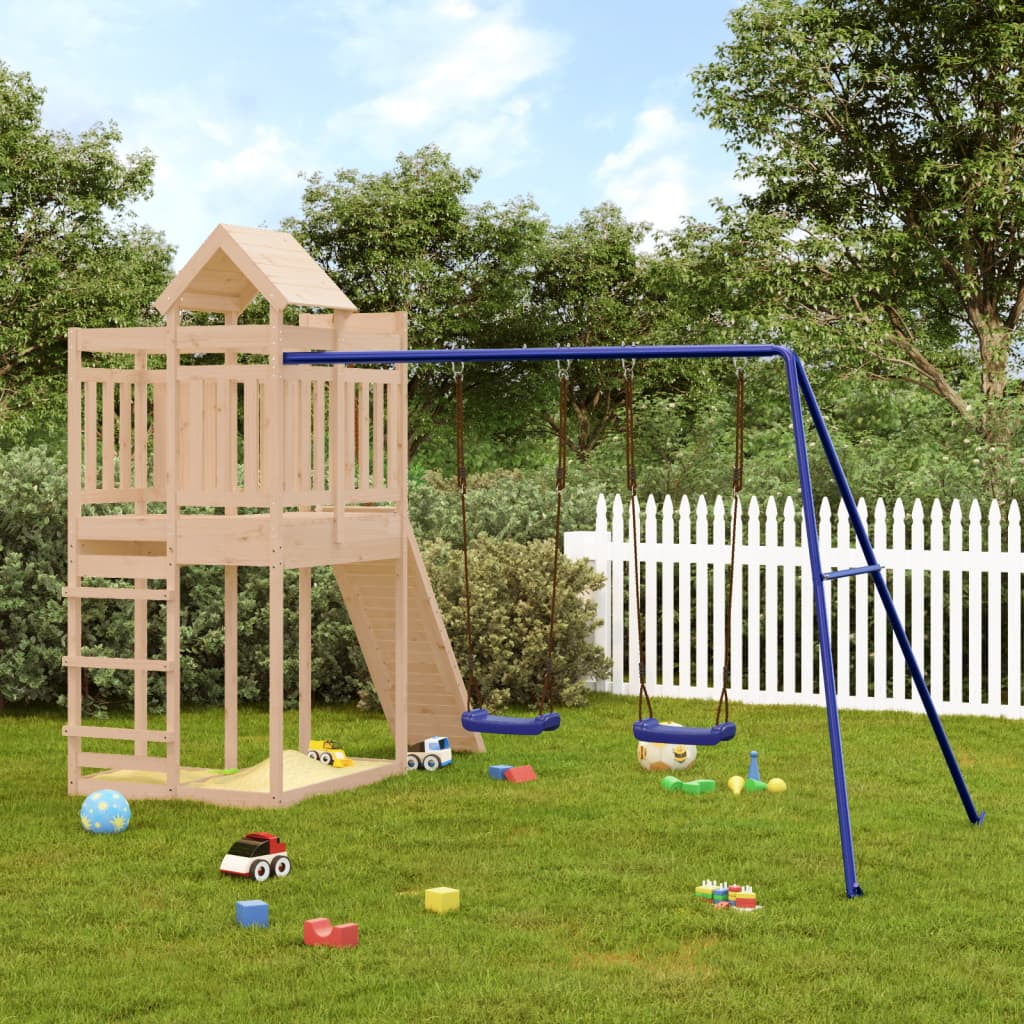 Irfora Playset Solid Wood Pine