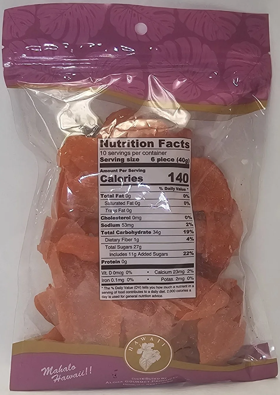 Aloha Gourmet Li Hing Mango Slices, 16 Oz.